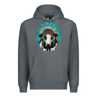 Rock holstein indian headdress Premium Hoodie - JahusDesignShop