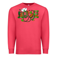 Cardinal st patricks day love nurse Premium Sweatshirt - RanaPortraitStore