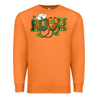 Carrot st patricks day love nurse Premium Sweatshirt - RanaPortraitStore