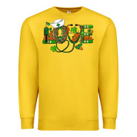 Lemon st patricks day love nurse Premium Sweatshirt - RanaPortraitStore