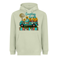 Matcha country roads take me home Heavyweight Hoodie - RanaPortraitStore