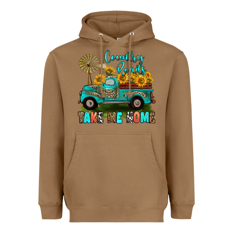 Country Roads Take Me Home Heavyweight Hoodie by RanaPortraitStore | Teevron