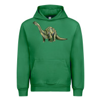 Emerald dinosaur brontosaurus Urban Hoodie - Artiststas