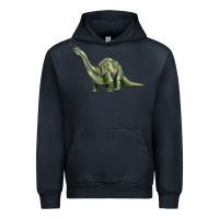 Navy dinosaur brontosaurus Urban Hoodie - Artiststas