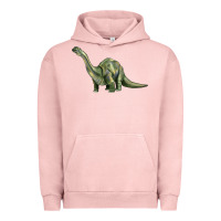 Pigment Salmon dinosaur brontosaurus Urban Hoodie - Artiststas