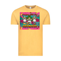 Vintage Mustard mexican hanging with my gnomigos Vintage Tee - Artiststas