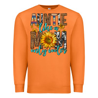 Carrot auntie like a mom only cooler Premium Sweatshirt - Zillion Design Studio
