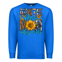 True Royal auntie like a mom only cooler Premium Sweatshirt - Zillion Design Studio