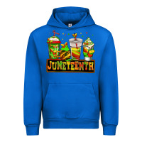 Cobalt juneteenth afro coffee cups Urban Hoodie - Jasminsmagicworld