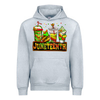 Heather Grey juneteenth afro coffee cups Urban Hoodie - Jasminsmagicworld