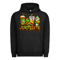 Pigment Black juneteenth afro coffee cups Urban Hoodie - Jasminsmagicworld