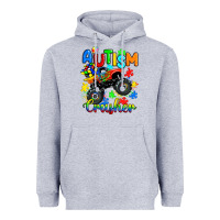 Heather Grey autism crusher Heavyweight Hoodie - RanaPortraitStore