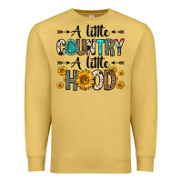 A Little Country A Little Hood Premium Sweatshirt | Teevron