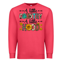Cardinal a little country a little hood Premium Sweatshirt - Zillion Design Studio