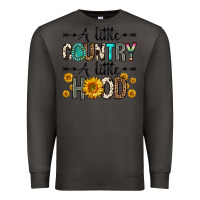 Smoke a little country a little hood Premium Sweatshirt - Zillion Design Studio