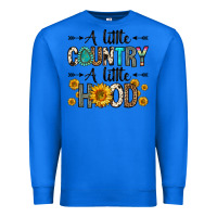True Royal a little country a little hood Premium Sweatshirt - Zillion Design Studio