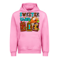 Fuchsia Pink sweeter than pie with pumpkin pie Urban Hoodie - AdoDesignShop