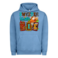 Pigment Pebble Blue sweeter than pie with pumpkin pie Urban Hoodie - AdoDesignShop
