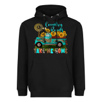 Black country roads take me home Heavyweight Hoodie - RanaPortraitStore
