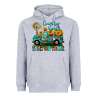 Country Roads Take Me Home Heavyweight Hoodie | Teevron