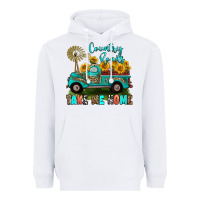 White country roads take me home Heavyweight Hoodie - RanaPortraitStore