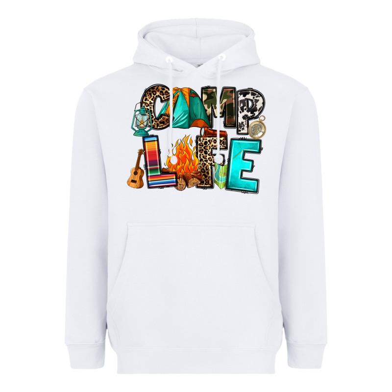 Camp Life Heavyweight Hoodie by RanaPortraitStore | Teevron