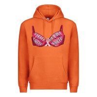 Carrot Fight cancer breast cancer bra Premium Hoodie - Artiststas