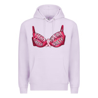 Lilac Fight cancer breast cancer bra Premium Hoodie - Artiststas