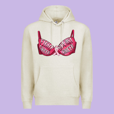 Fight Cancer Breast Cancer Bra Premium Hoodie Designed By Artiststas