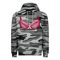 Slate Camo Fight cancer breast cancer bra Premium Hoodie - Artiststas