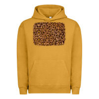 Pigment Peanut Butter leopard glitter background Urban Hoodie - JahusDesignShop