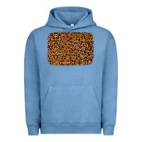 Pigment Pebble Blue leopard glitter background Urban Hoodie - JahusDesignShop