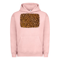 Pigment Salmon leopard glitter background Urban Hoodie - JahusDesignShop