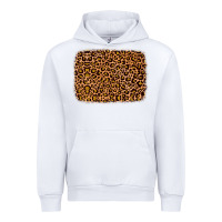 White leopard glitter background Urban Hoodie - JahusDesignShop
