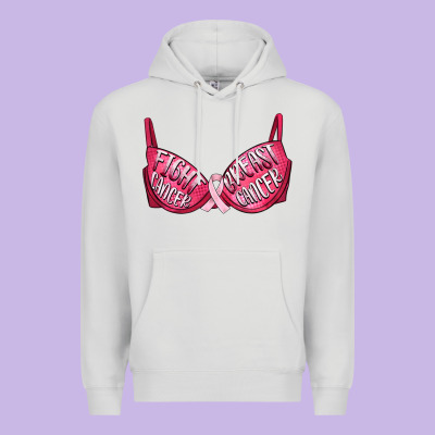 Fight Cancer Breast Cancer Bra Premium Hoodie Designed By Artiststas