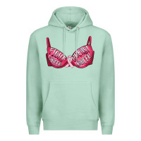 Seafoam Fight cancer breast cancer bra Premium Hoodie - Artiststas