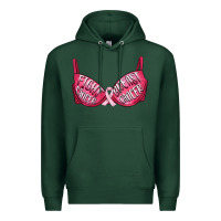Sports Green Fight cancer breast cancer bra Premium Hoodie - Artiststas