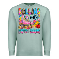 Seafoam rolling into fifth grade Premium Sweatshirt - texasbilliewilder