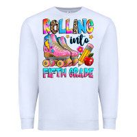 White rolling into fifth grade Premium Sweatshirt - texasbilliewilder