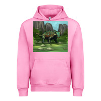 Fuchsia Pink ankylosaurus tumbler Urban Hoodie - Artiststas