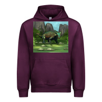 Mauve Wine ankylosaurus tumbler Urban Hoodie - Artiststas