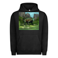 Pigment Black ankylosaurus tumbler Urban Hoodie - Artiststas