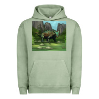 Pigment Oil Green ankylosaurus tumbler Urban Hoodie - Artiststas