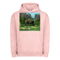 Pigment Salmon ankylosaurus tumbler Urban Hoodie - Artiststas