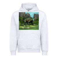 White ankylosaurus tumbler Urban Hoodie - Artiststas
