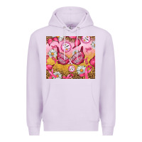 Lilac Hour Breast Cancer Bra Premium Hoodie - Artiststas