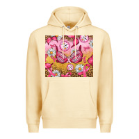 Pina Colada Hour Breast Cancer Bra Premium Hoodie - Artiststas
