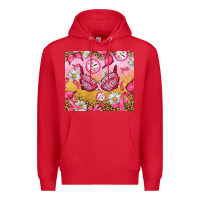 Red Hour Breast Cancer Bra Premium Hoodie - Artiststas