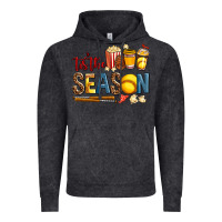 Vintage Black tis the season softball Vintage Hoodie - AdoDesignShop