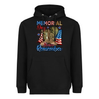 Black memorial day honor remember Heavyweight Hoodie - RanaPortraitStore
